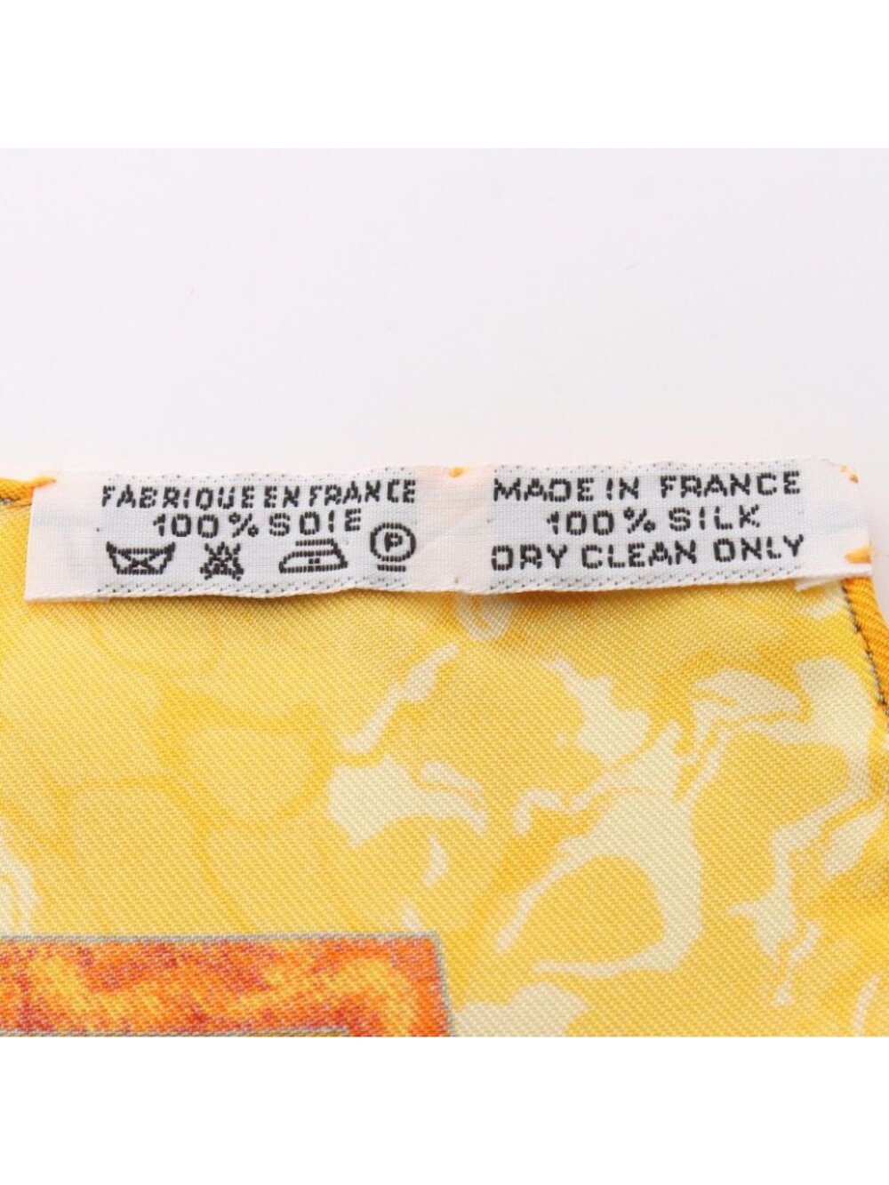 Hermes Scarf Carre 90 Gloria Soli Orange Silk - Picture 3 of 7